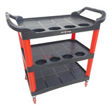 Carrinho Detailers Mecânica Com 3 Prateleiras Sigma Tools