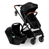 Carrinho Duo Street Black bebê Conforto E Adaptador 