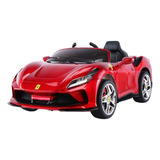 Carrinho Elétrico Com Controle Remoto Ferrari Vermelha 110v 220v