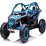 Carrinho Elétrico Infantil Buggy Can-am Maverick Cor Azul