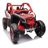 Carrinho Elétrico Infantil Buggy Can Am Maverick Cor Laranja