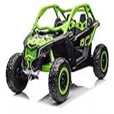 Carrinho Elétrico Infantil Buggy Can Am Maverick Cor Verde