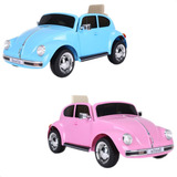 Carrinho Elétrico Infantil Fusca Beetle Controle Remoto 12v