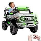 Carrinho Elétrico Infantil Mini Carro Jipe Brinquedo Passeio Veículo Com Controle Remoto Bateria 12v Recarregável