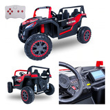 Carrinho Eletrico Infantil Racing Utv 24v Vermelho