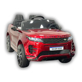 Carrinho Elétrico Infantil Range Rover Evoque Vermelho 12v