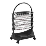 Carrinho Expositor Esmaltes Smatbell 4 Bandejas Dompel Cor Preto
