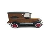 Carrinho Ferro Miniatura Classico Antigo Carros Brinquedo Calhambeque Cor Marrom Com Som