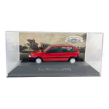 Carrinho Fiat Tipo Vermelho Miniatura Coleção