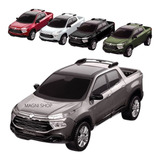 Carrinho Fiat Toro Metalizada 38cm Miniatura Roma