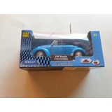 Carrinho Fusca Vw Beetle Convertible Da Welly Esc 1 49