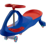 Carrinho Gira 360 Zippy Car Infantil Luz Suporta 100kg Azul