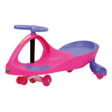 Carrinho Gira Gira Car Rosa E Roxo Com Luz Gx t405lrr Fenix