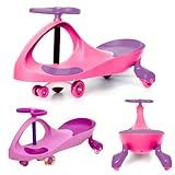 Carrinho Gira Gira Super Car Rosa Roxo Rolimã Infantil Suporta Até 100kg Brinquedos Criança