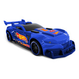 Carrinho Hot Wheels Azul C Luz E Som Multikids Br2264