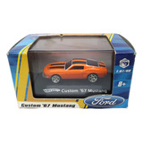 Carrinho Hot Wheels Custom 67 Mustang 1 87 Ho 1967 2008