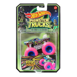 Carrinho Hot Wheels Monster Trucks Brilha No Escuro Mattel