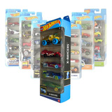 Carrinho Hot Wheels Pack Com 5 Original Colecionar Mattel