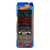 Carrinho Hot Wheels Pack Com 5 Original Colecionar Mattel