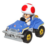 Carrinho Hot Wheels Super Mario Kart Luigi Coleção Mattel
