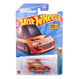Carrinho Hot Wheels Velozes E Furiosos Toyota Supra Laranja