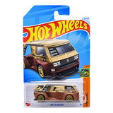 Carrinho Hot Wheels Vw T3 Custom Hw Vans 2024 Hry57 Mattel Cor Marrom