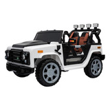 Carrinho Infantil Elétrico Motorizado 12v Branco