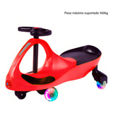 Carrinho Infantil Gira Car Vermelho Com Led Gx t405lvm Fenix