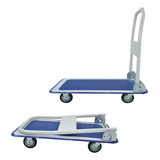 Carrinho Mão Plataforma Dobrável Transporte Carga Encomendas