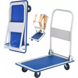Carrinho Mão Plataforma Dobrável Transporte Carga Encomendas