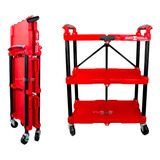 Carrinho Mecanico Dobravel Sgt 3 Prateleiras