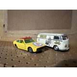 Carrinho Metal Antigo Kombi Nescafe Corgi Fast Car Matra