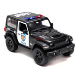 Carrinho Miniatura Da Policia Em Ferro Escala 1 32 De 12cm Cor Viatura Jeep