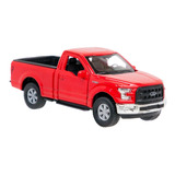 Carrinho Miniatura Ferro Ford F-150 2015 12cm Diecast Welly