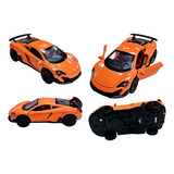 Carrinho Miniatura Ferro Fricção Ferrari Porshe Mclaren