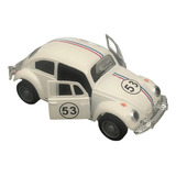 Carrinho Miniatura Fusca Herbie 53 O Filme Fricção Coleção