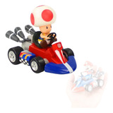Carrinho Miniatura Mario Kart Fricção Donkey Kong Toad