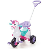 Carrinho Motoca Triciclo Fantasy Rosa Calesita 1001