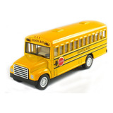 Carrinho Ônibus Escolar Americano Fricção