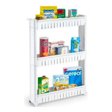 Carrinho Organizador Multiuso C Rodinhas Cozinha Lavanderia