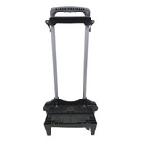Carrinho Para Mochila Escolar Universal 2 Haste Preto 4 0cm