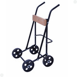 Carrinho Para Motor De Popa Até 25 Hp 4 Rodas