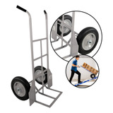 Carrinho Para Transporte De Cargas Armazém 200kg Reforçado
