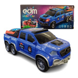 Carrinho Paredão De Som E Led Infantil Brinquedo Interativo