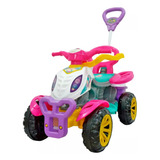 Carrinho Passeio E Pedal Quadriciclo Maral Colorido