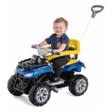 Carrinho Passeio Pedal Quadriciclo Infantil Cros