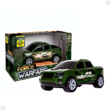 Carrinho Pick Up Force Warfare Verde 0032 Samba Toys