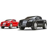Carrinho Pick Up Rj x Com Fricção Roma Brinquedos Meninos