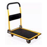 Carrinho Plataforma Aço Para Carga Suporta Até 150 Kg Brin7