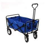 Carrinho Praia Camping Dobrável Wagon Nautika Até 80kg Carga